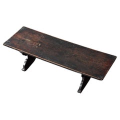 Japanese Antique Wooden Low Table / TV Board / 1800-1912 'Edo-Meiji Period'