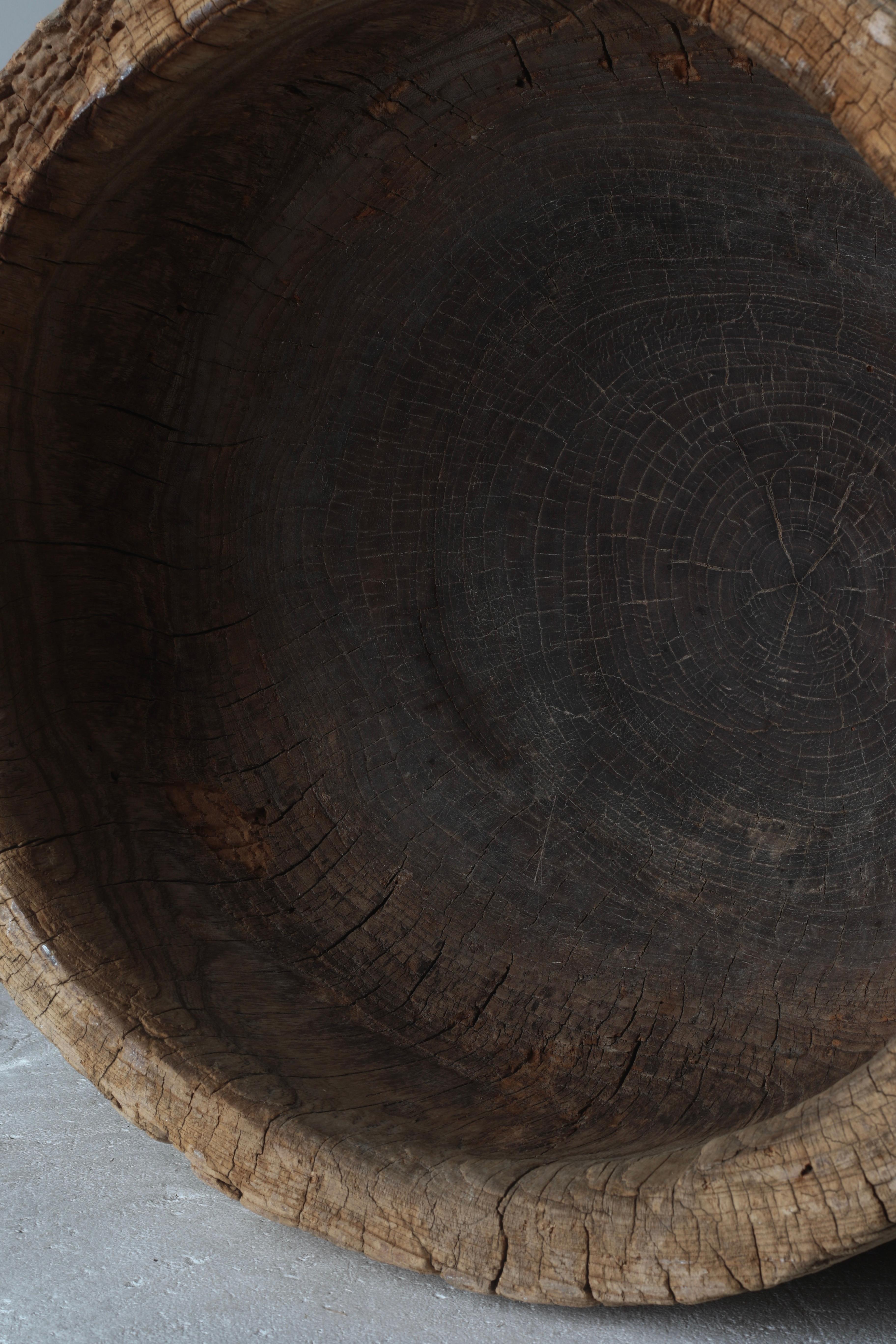 Mortar japonais ancien / Table basse / Wabisabi Primitive 2