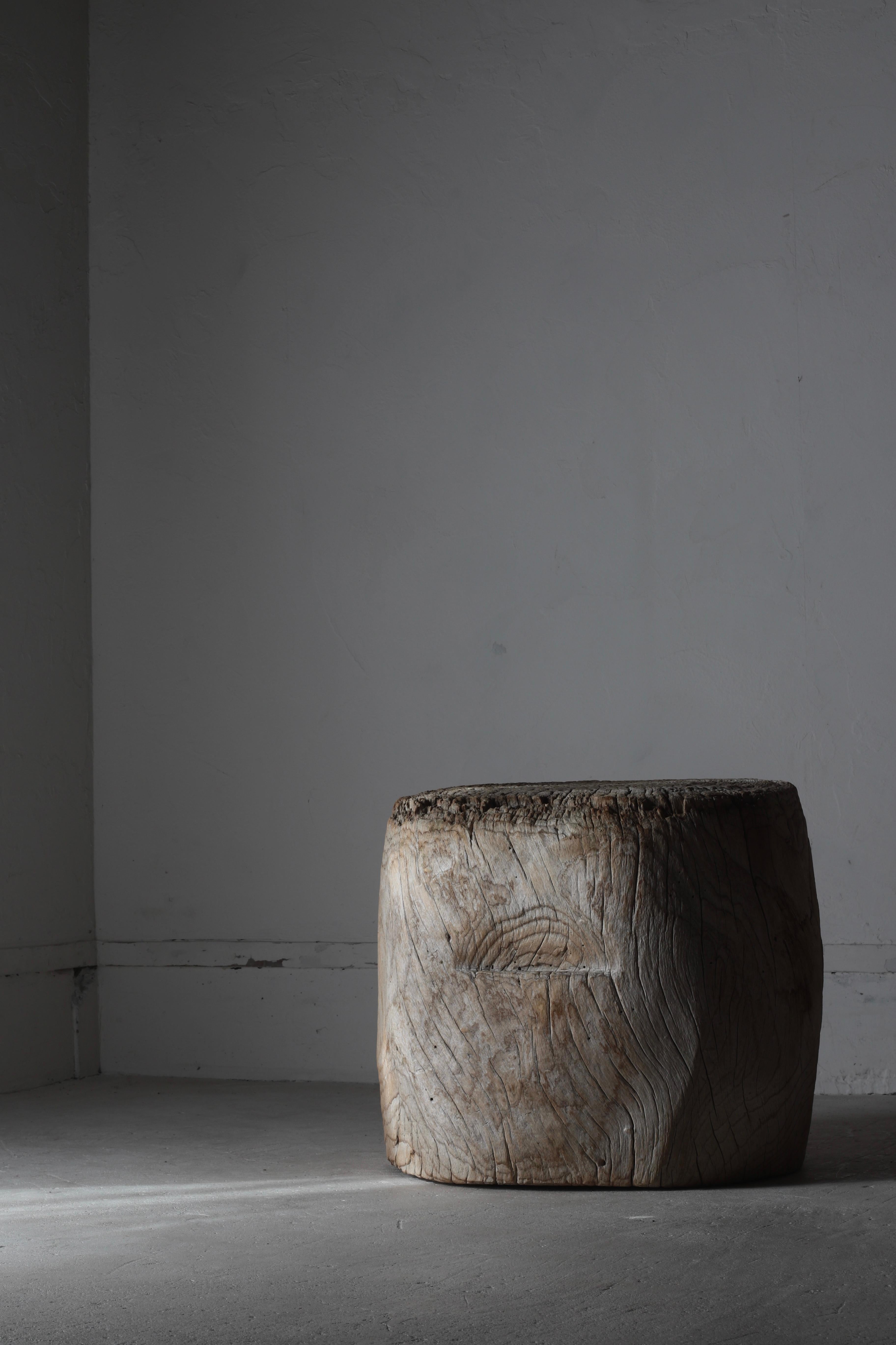 Mortar japonais ancien / Table basse / Wabisabi Primitive 8