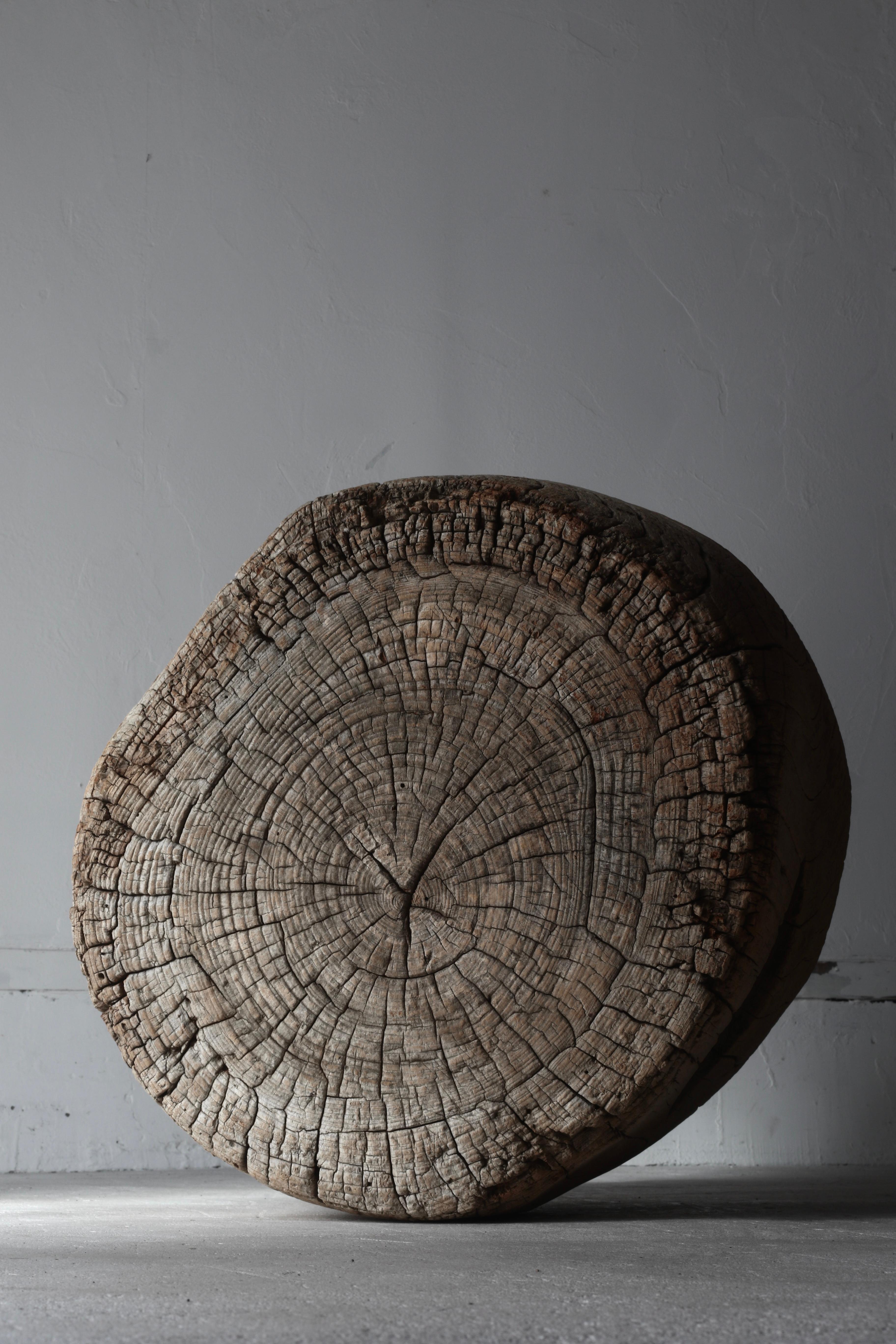 Japonais Mortar japonais ancien / Table basse / Wabisabi Primitive