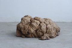 Japanisches antikes Holzobjekt, Wabi-Sabi