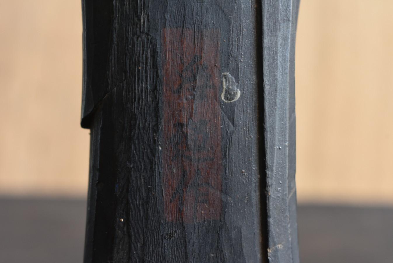 Japanese antique wooden small Buddha statue/1800s/Jizo Bodhisattva 10
