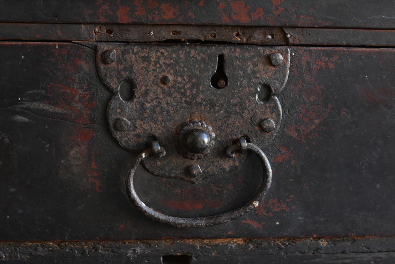 Japanese Antique Wooden Small Drawer/1750-1850/Wabisabi Storage Chest/Tansu 5