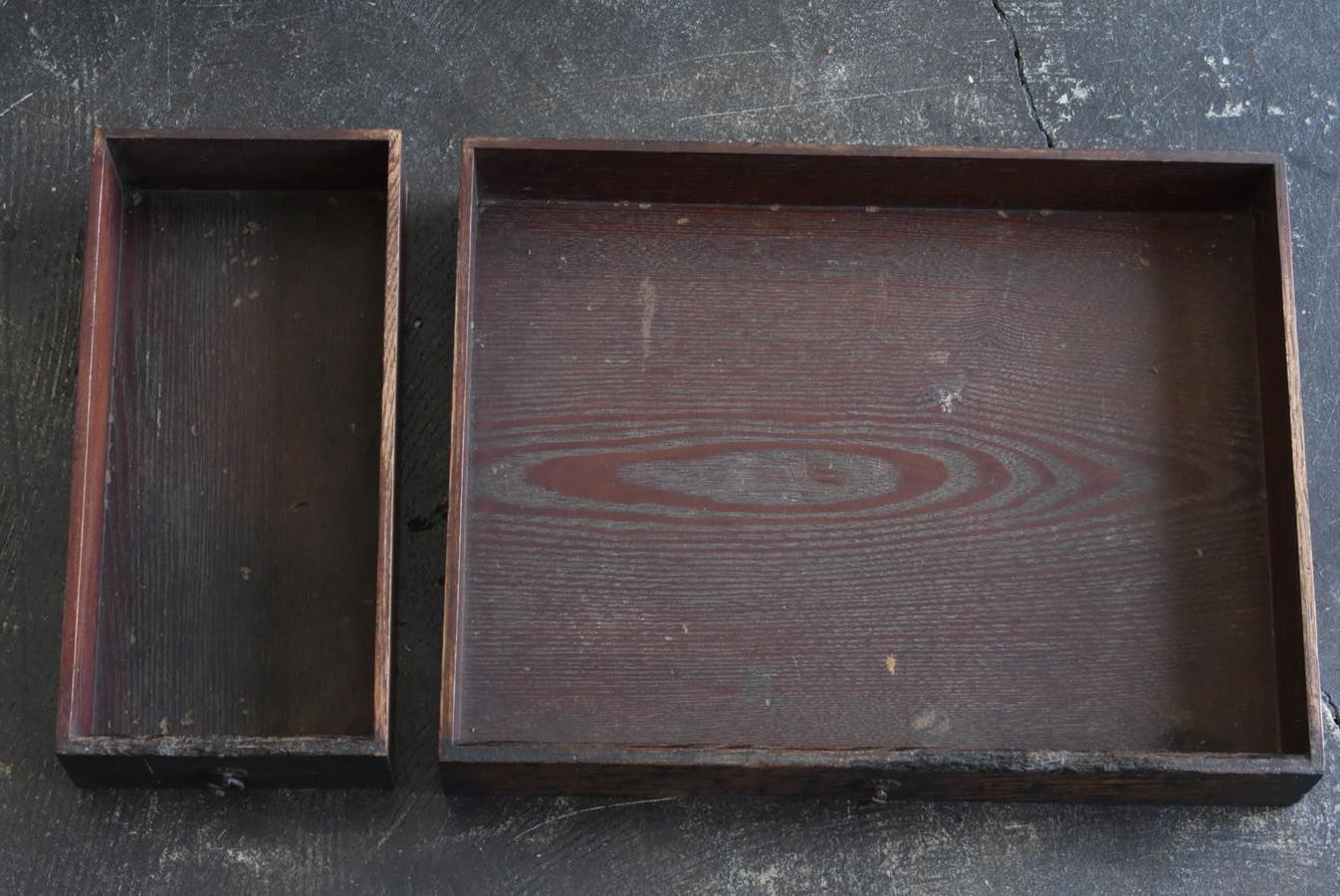Japanese antique wooden small drawer / 1800-1912 / Wabi-sabi furniture 8