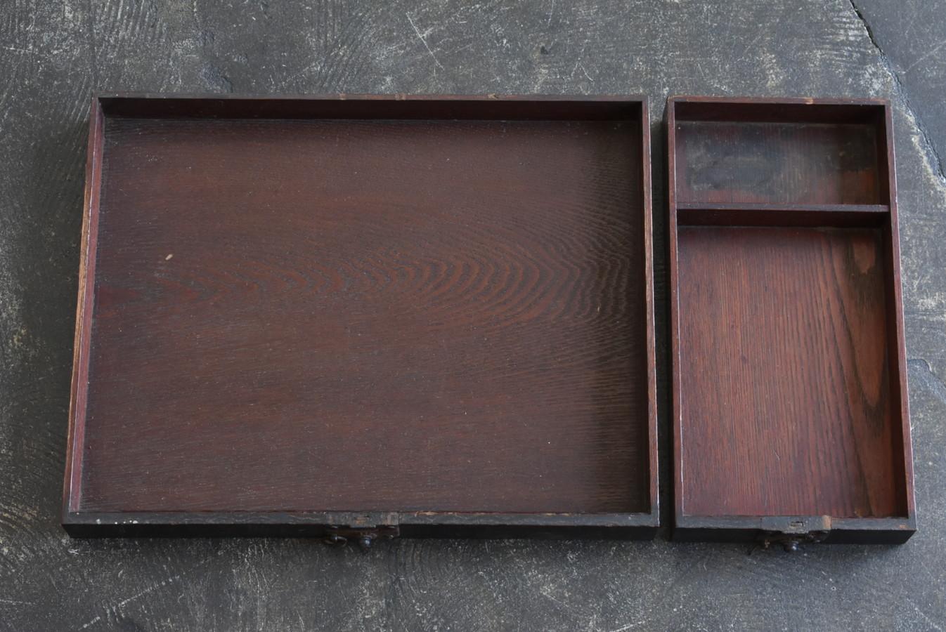 Japanese antique wooden small drawer / 1800-1912 / Wabi-sabi furniture 11