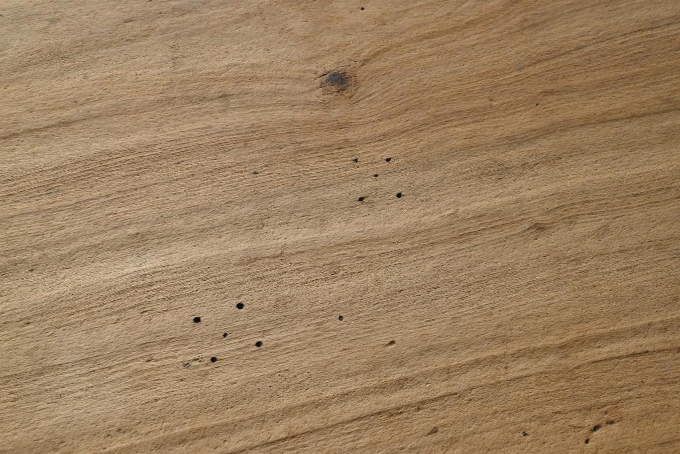 Mesa de sofá japonesa antigua de madera/Siglo XIX tardío/Mesa baja wabi-sabi en venta 7