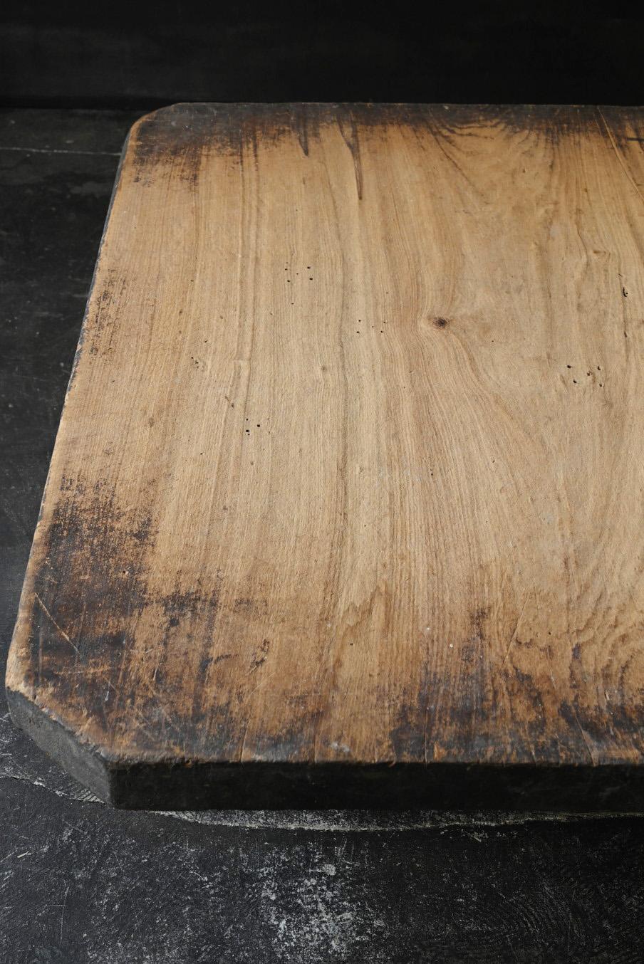 Mesa de sofá japonesa antigua de madera/Siglo XIX tardío/Mesa baja wabi-sabi siglo XIX en venta
