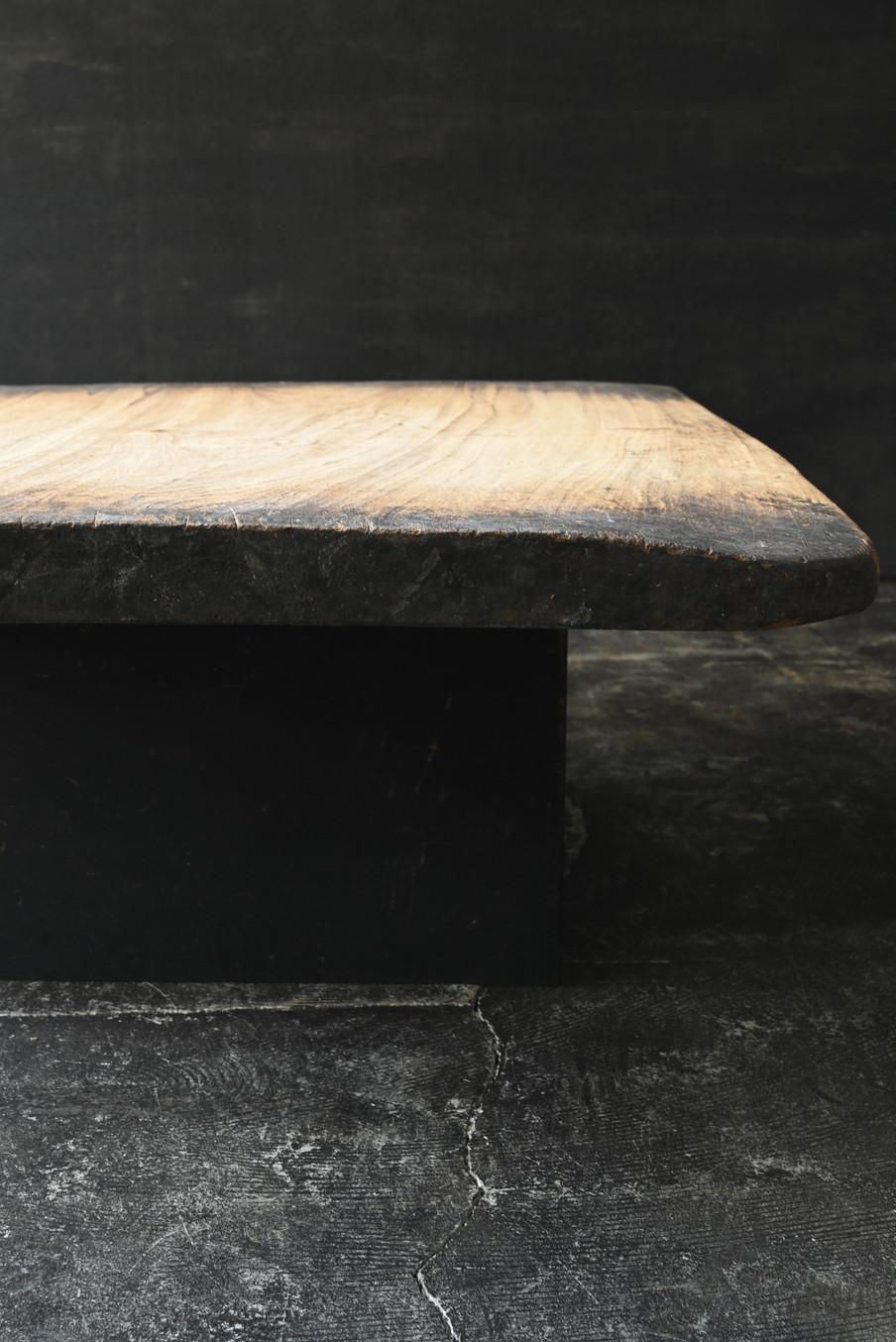 Mesa de sofá japonesa antigua de madera/Siglo XIX tardío/Mesa baja wabi-sabi en venta 1