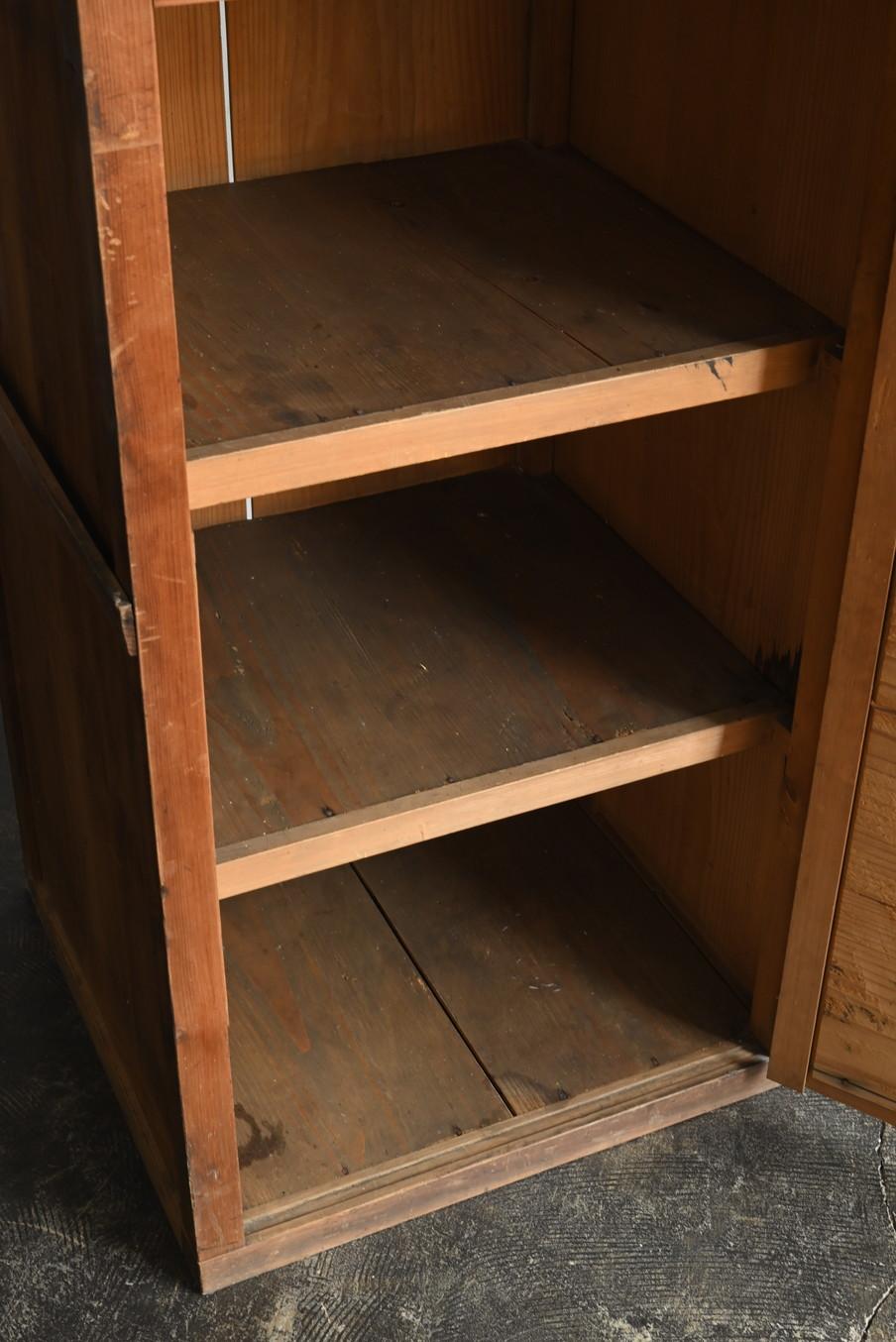Antikes japanisches, antikes Holz-Aufbewahrungsregal/Schrank aus Holz/ frühes 20. Jahrhundert/Woodenschrank im Angebot 4