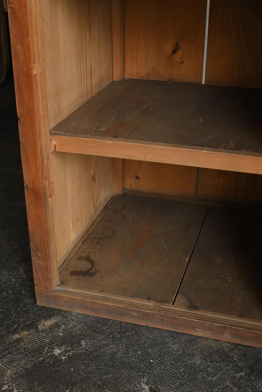 Antikes japanisches, antikes Holz-Aufbewahrungsregal/Schrank aus Holz/ frühes 20. Jahrhundert/Woodenschrank im Angebot 5