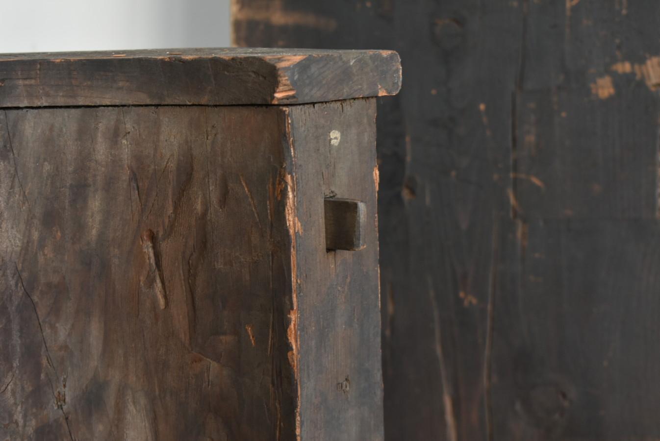 Japanischer antiker Holztisch für die Wandmontage/Tisch aus dem frühen 20. Jahrhundert/Wabisabi im Angebot 10