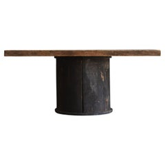 Japanese Used wooden table for wall mounting/Early 20thCentury/Wabisabi table