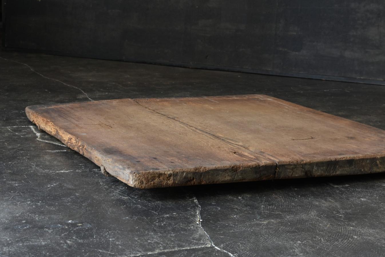 Japanese Antique Wooden Wabi-Sabi Board/Wall Hanging Board/Table Top/1868-1912 For Sale 7