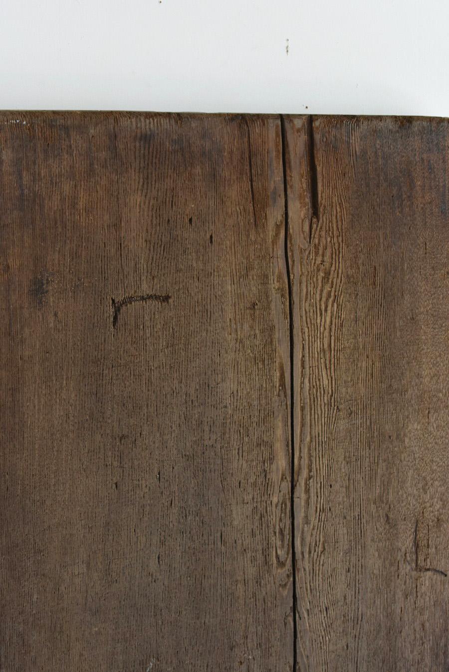 19th Century Japanese Antique Wooden Wabi-Sabi Board/Wall Hanging Board/Table Top/1868-1912 For Sale
