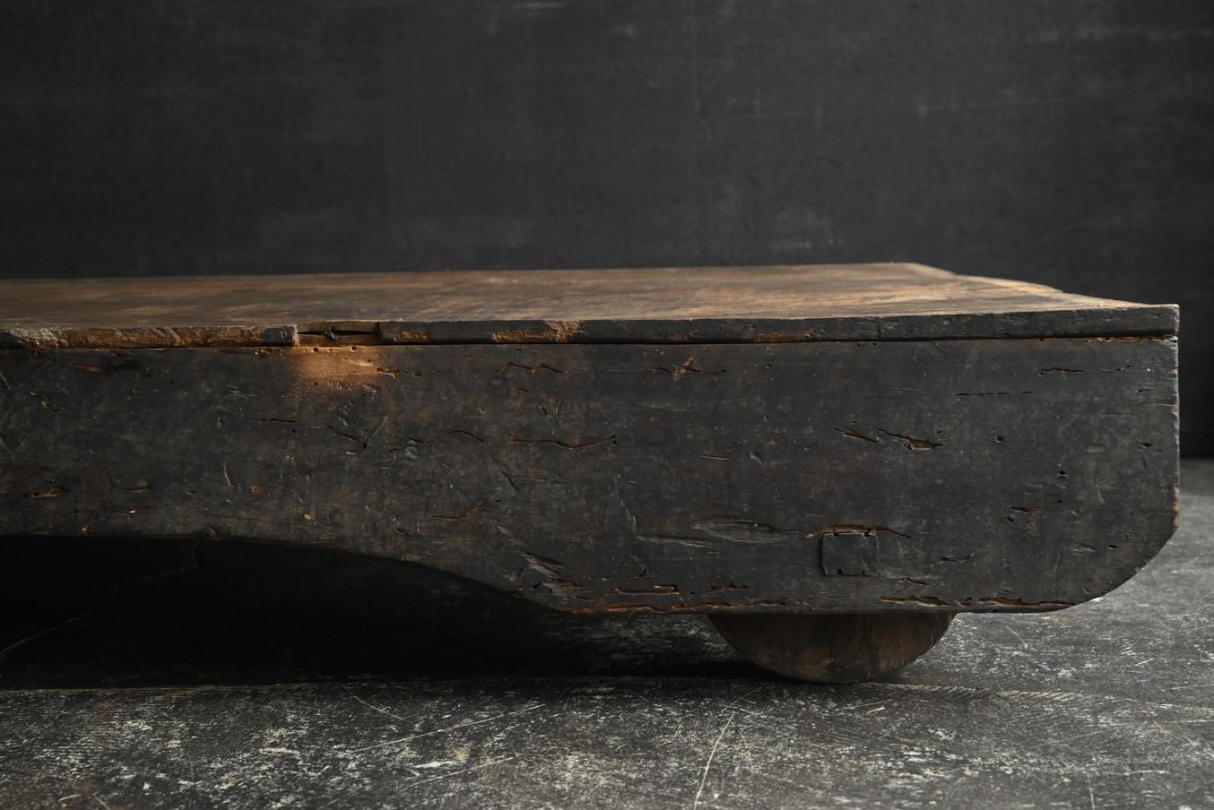 Japanese antique wooden Wabi Sabi low table/1800-1920/sofa table 7