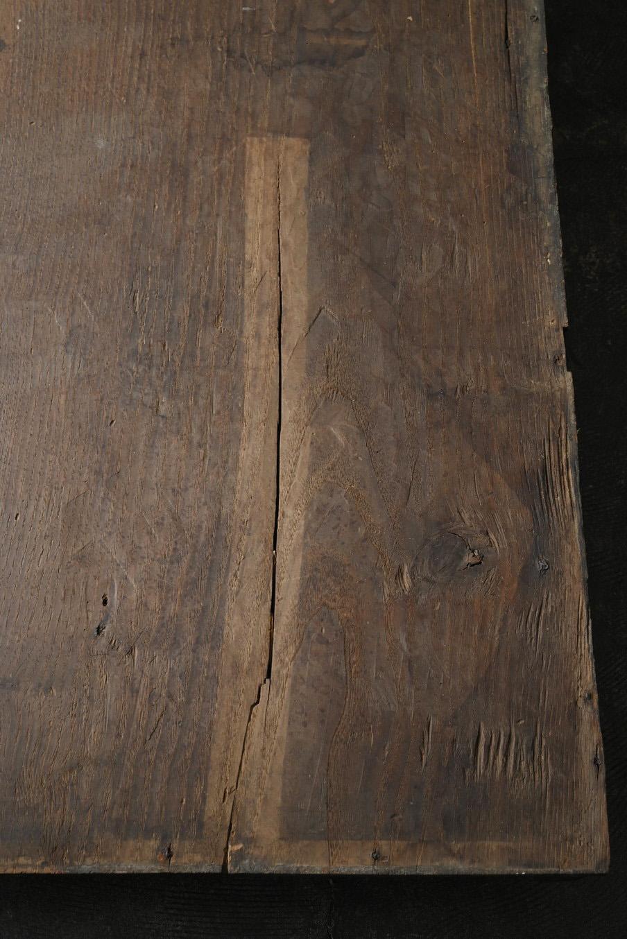 Japanese antique wooden Wabi Sabi low table/1800-1920/sofa table 1