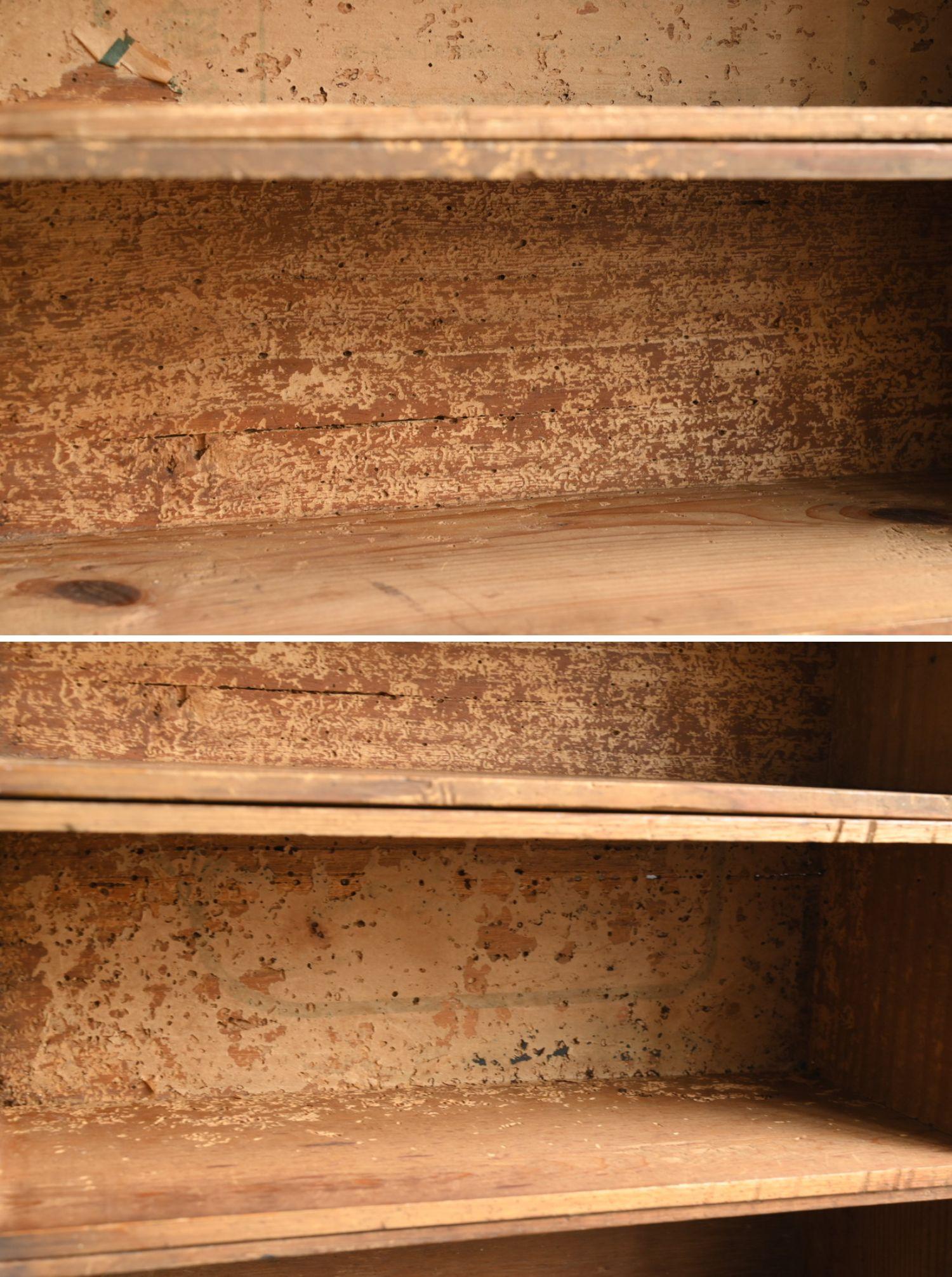 Japanese antique wooden wabisabi drawer/1868-1920/MINGEI/Meiji-Taisho For Sale 12