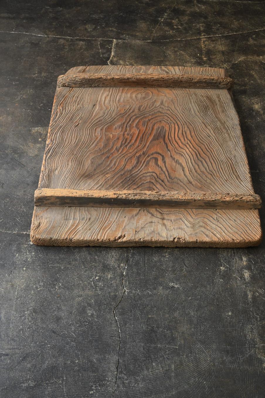 Cedar Japanese antique wooden wall board/1868-1920/Wabi-Sabi art/Low table