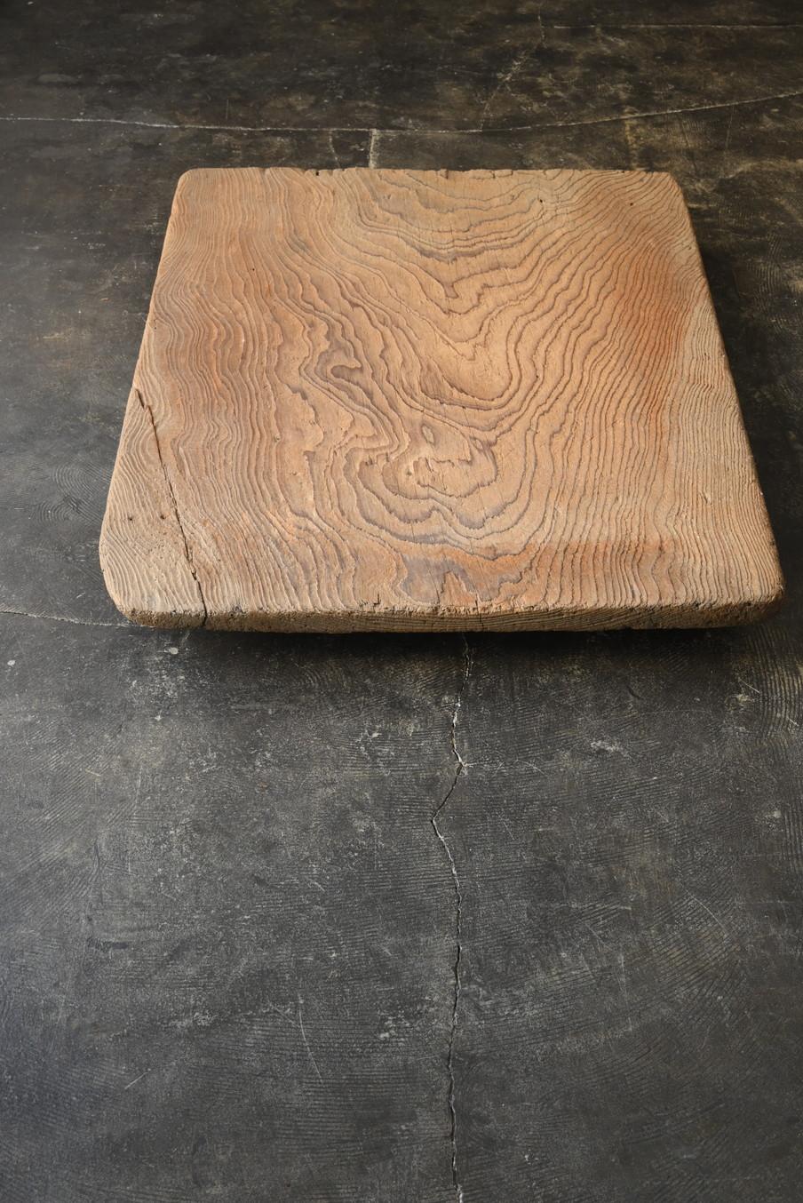 Japanese antique wooden wall board/1868-1920/Wabi-Sabi art/Low table 1