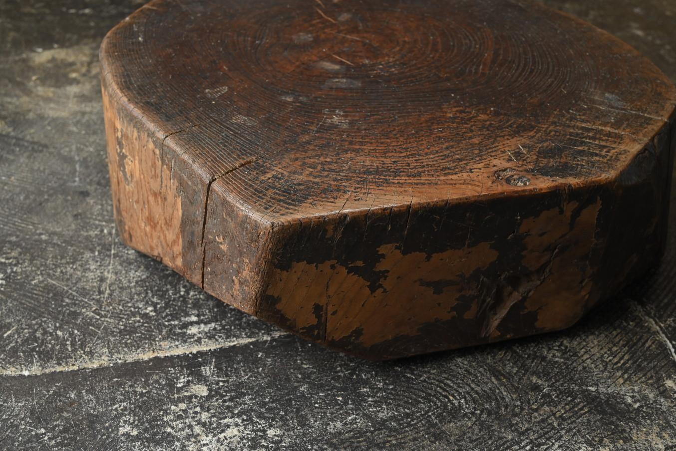 Tablero de trabajo japonés antiguo de madera / siglo XX / pequeño expositor en venta 4