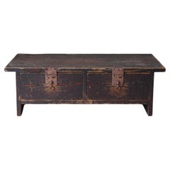 Japanese Antique Work Table 1860s-1900s / Side Table Wabisabi