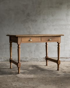 Japanese Antique Writing Desk, Keyaki Wood, Early Showa Period (1926-1936s)