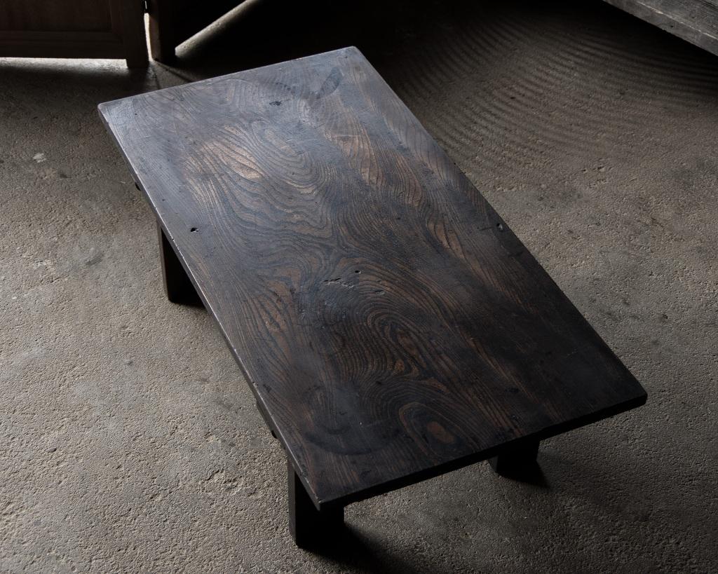 Escritorio Antiguo Japonés, Mesa Baja Era Meiji '1868-1912', Wabi Sabi en venta 8