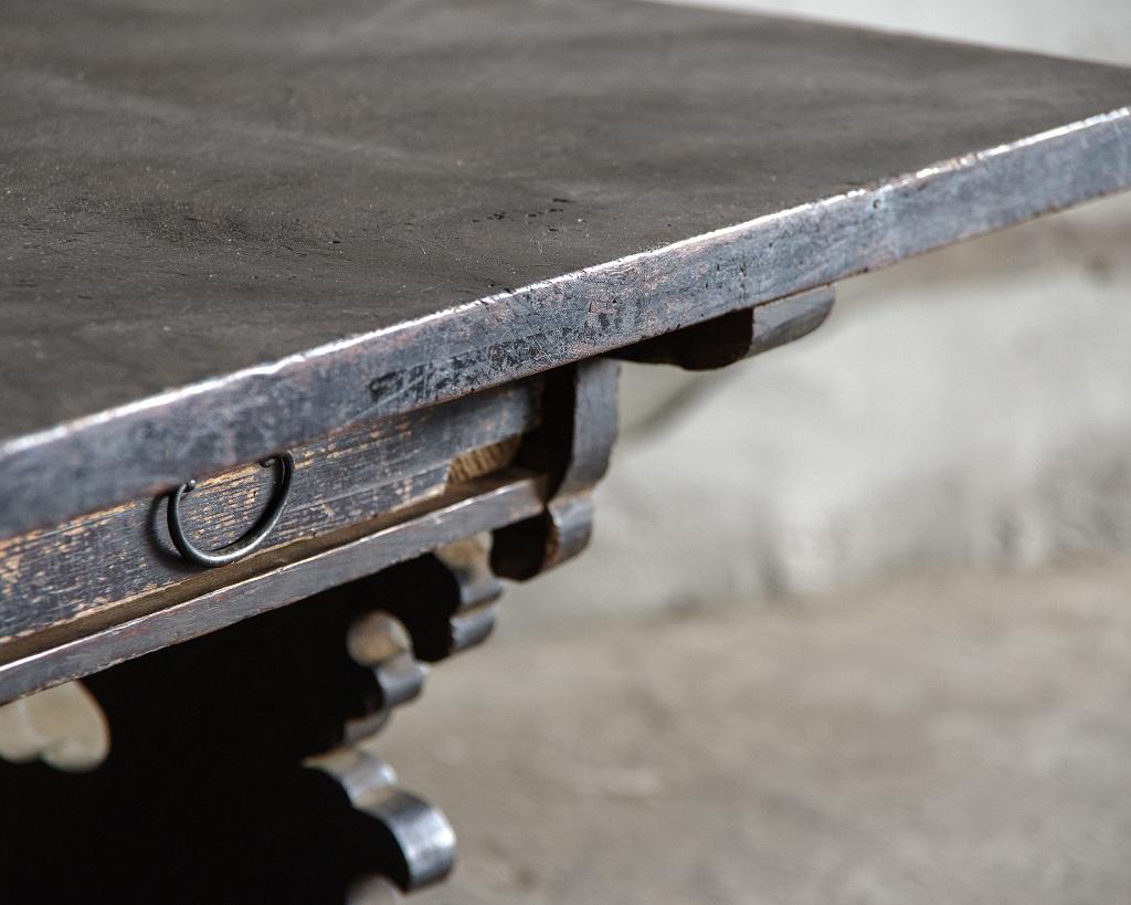 Japanese Antique Writing Desk, Low table Meiji Era '1868-1912', Wabi Sabi 6