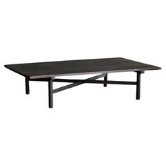Japanese Antique Zataku Low Table, Late Meiji Era'1868-1912'Wabi Sabi