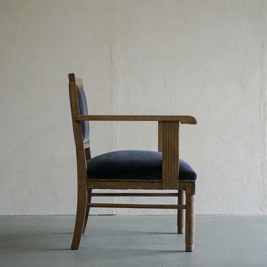 Japanisches antikes japanisches Sessel-Sofa 1920er-1930er Jahre Primitive Japandi im Angebot 7