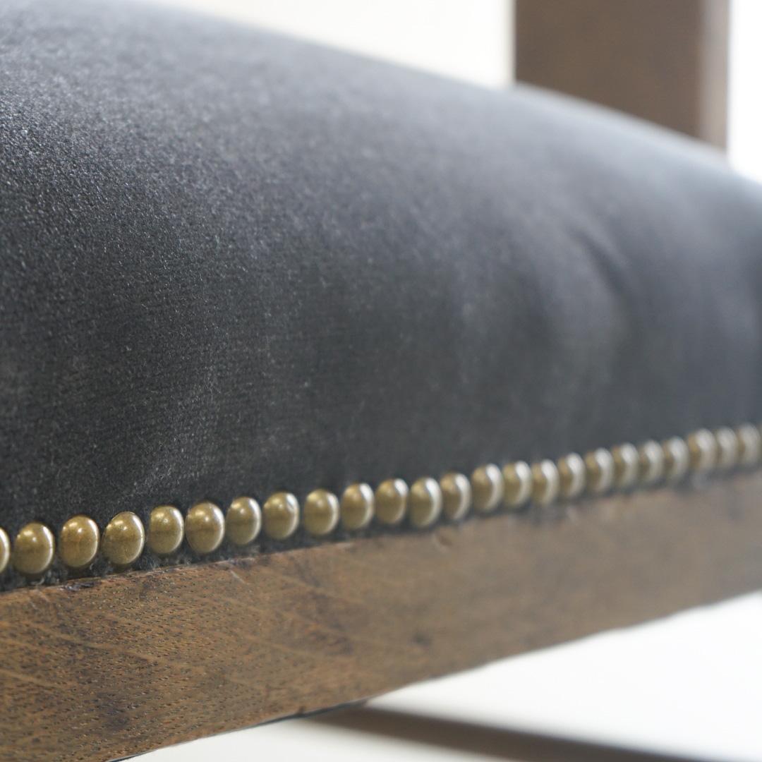 Japanisches antikes japanisches Sessel-Sofa 1920er-1930er Jahre Primitive Japandi (Holz) im Angebot