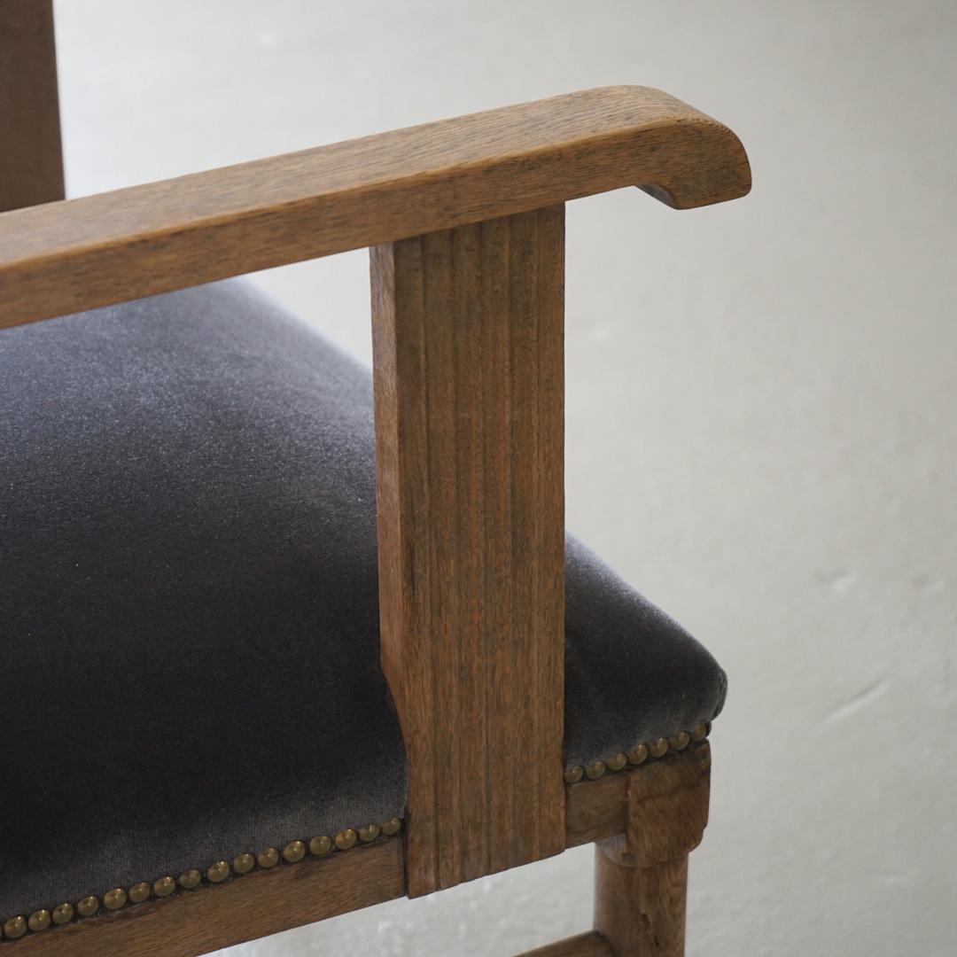 Japanisches antikes japanisches Sessel-Sofa 1920er-1930er Jahre Primitive Japandi im Angebot 3