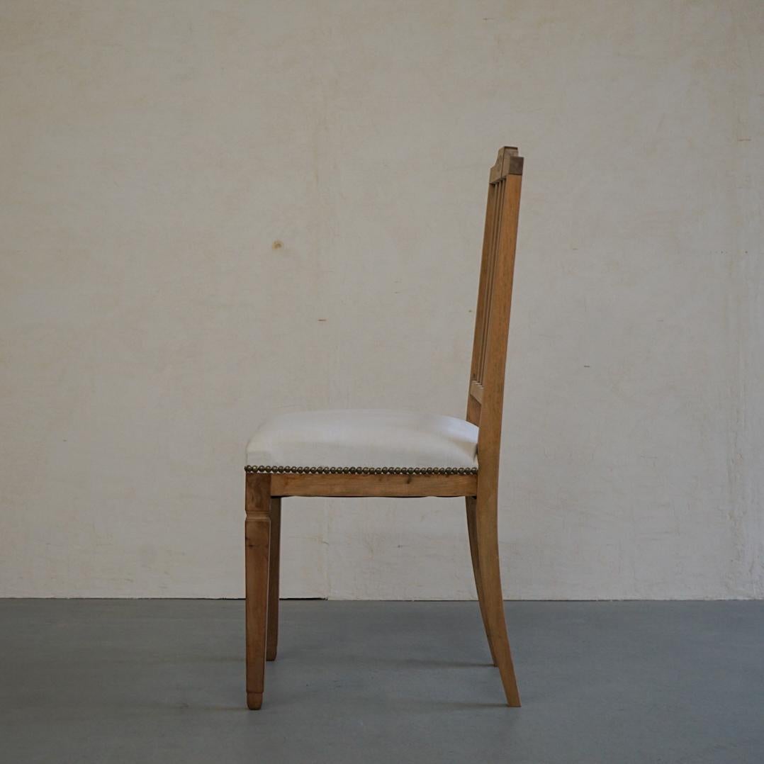Japanese Antique Chair Cherry Wood 1950s-1960s Primitive Japandi For Sale 6