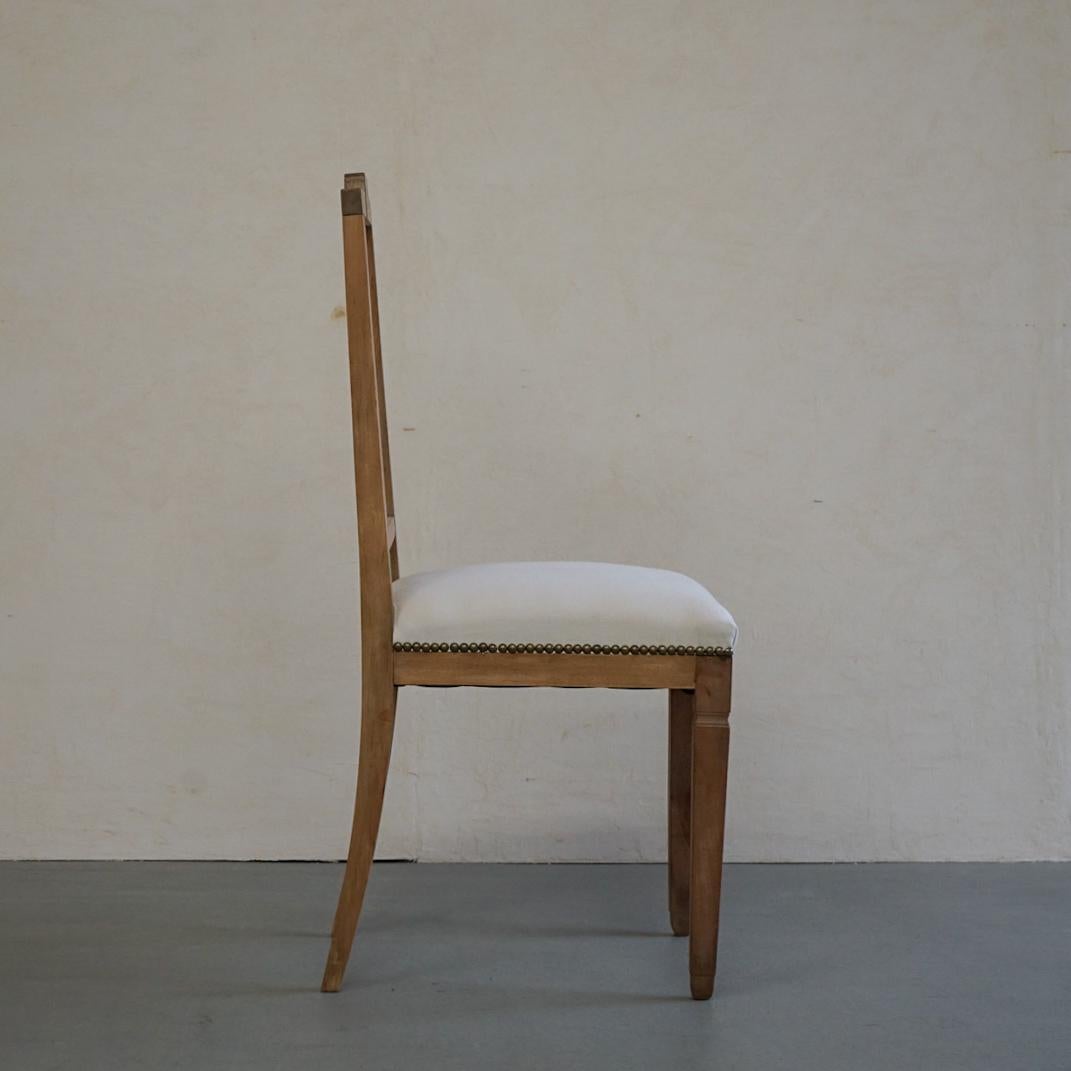 Japanese Antique Chair Cherry Wood 1950s-1960s Primitive Japandi For Sale 8