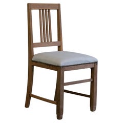 Japanese Retro Chair Oak Wood 1950s-1960s Primitive Japandi