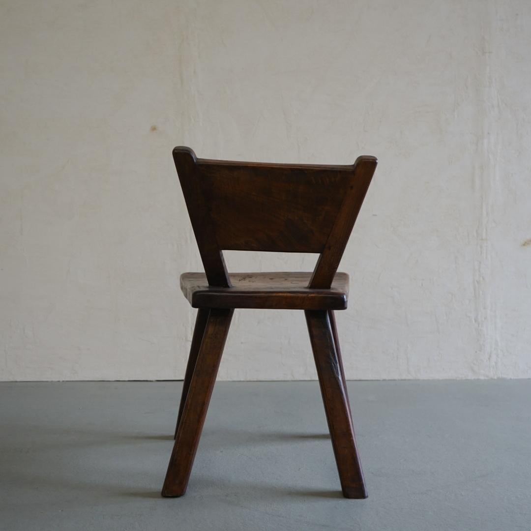 Japanese antiques Chair primitive Japandi 1