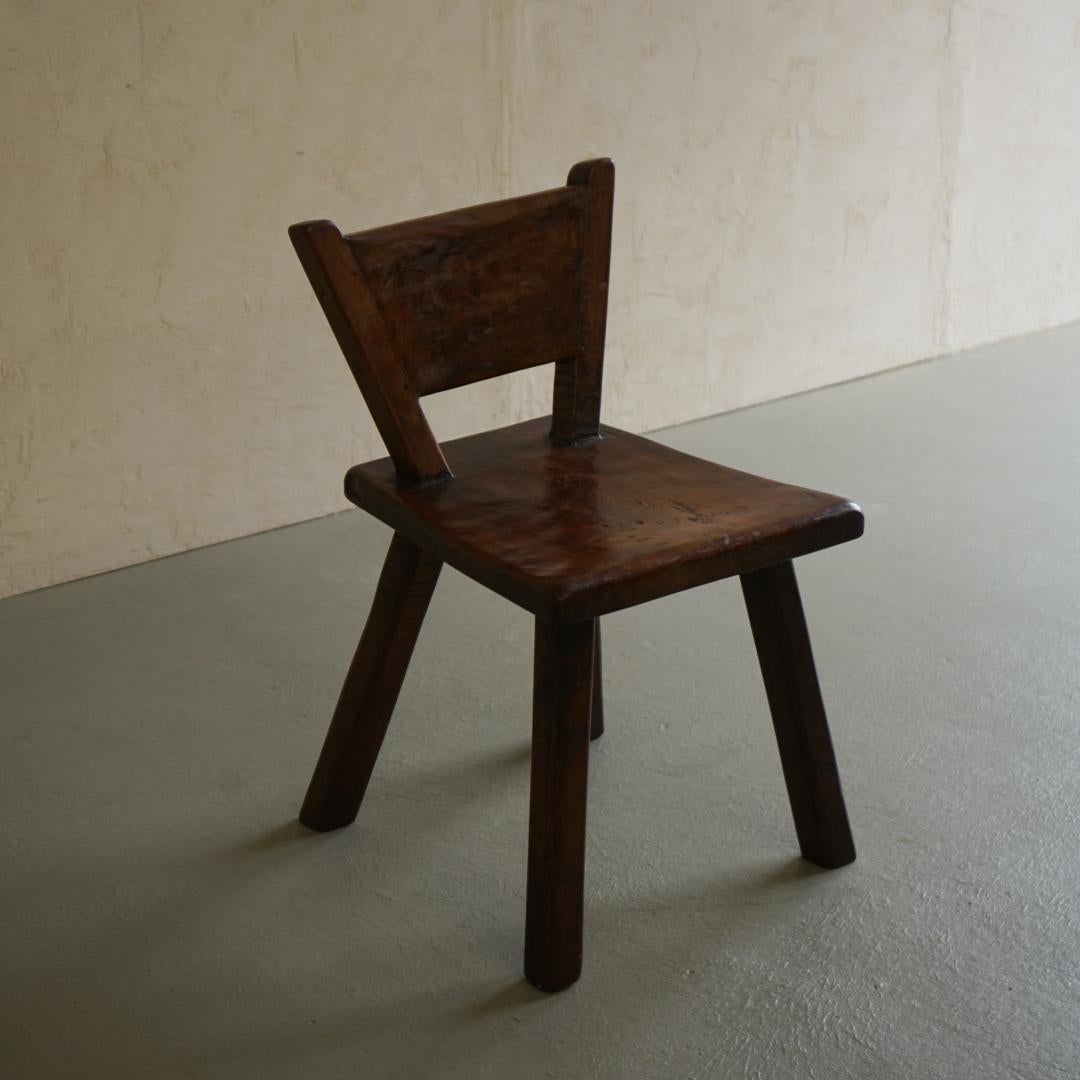 Japanese antiques Chair primitive Japandi 2