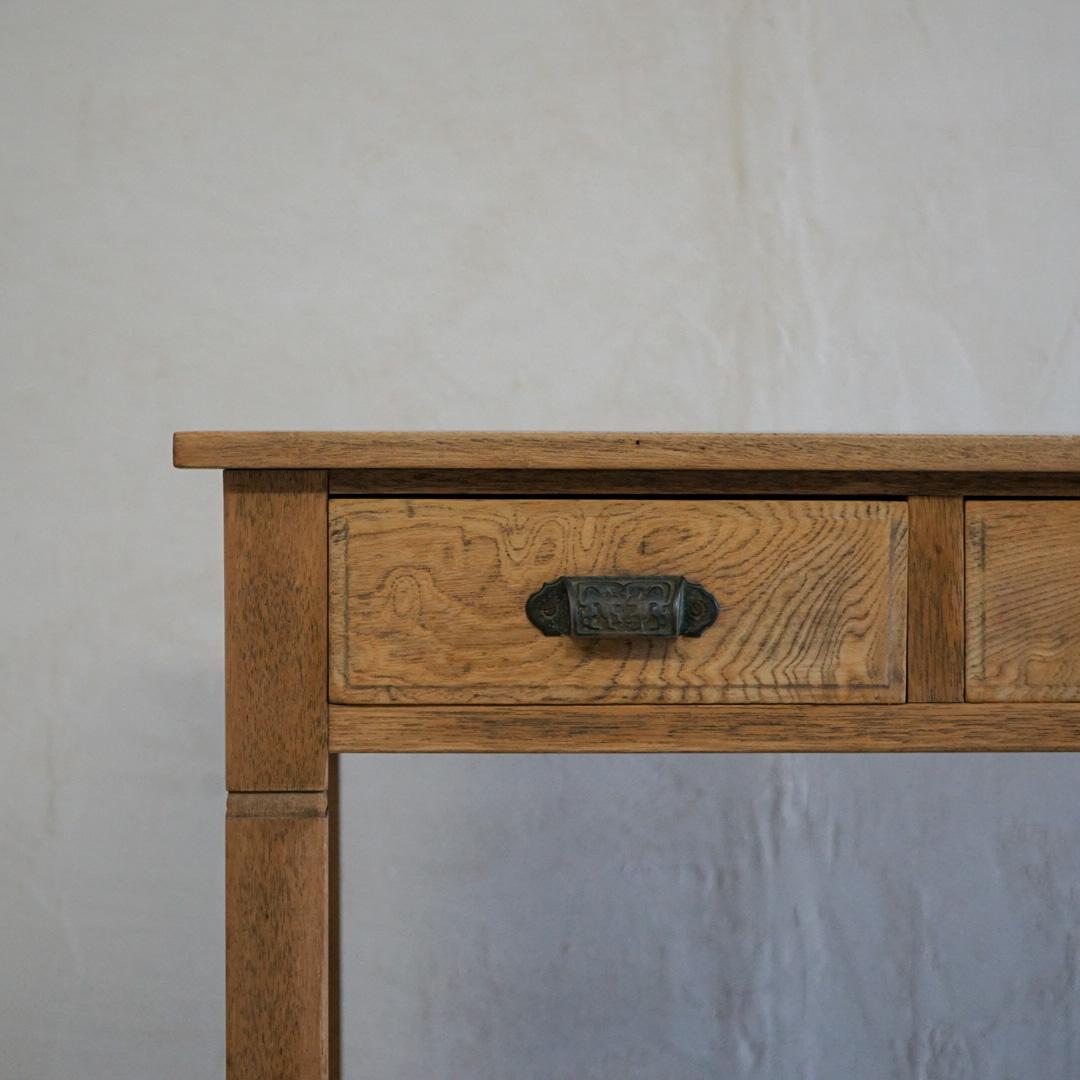 Japanischer antiker Schreibtisch Tisch 1930er-1950er Jahre Primitive Japandi (Holz) im Angebot