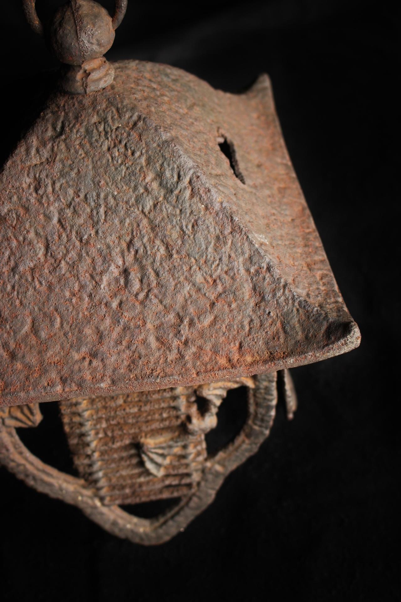 Antigüedades japonesas Farol de hierro siglo XX en venta