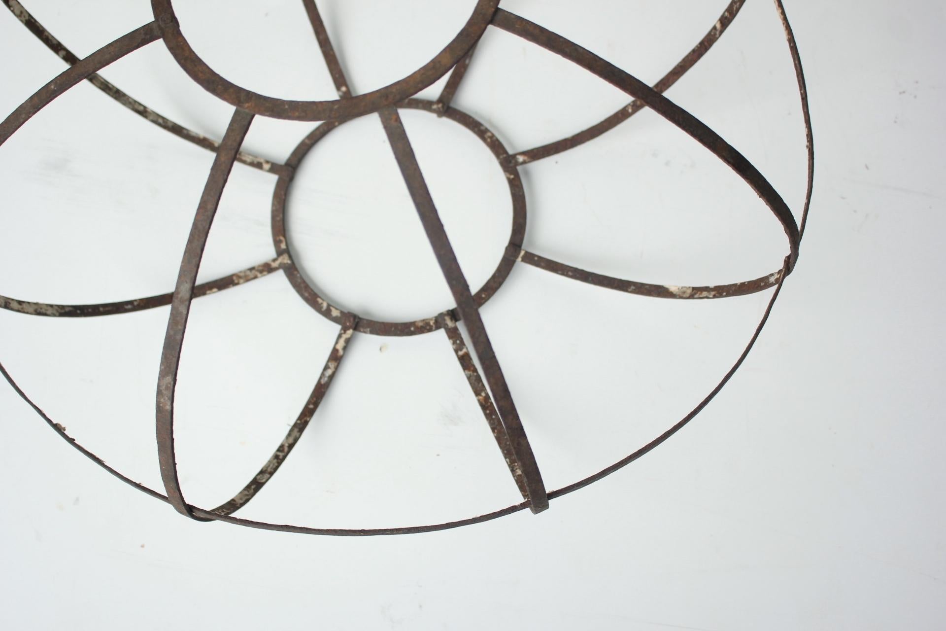 Japanese Antiques Iron lantern For Sale 1