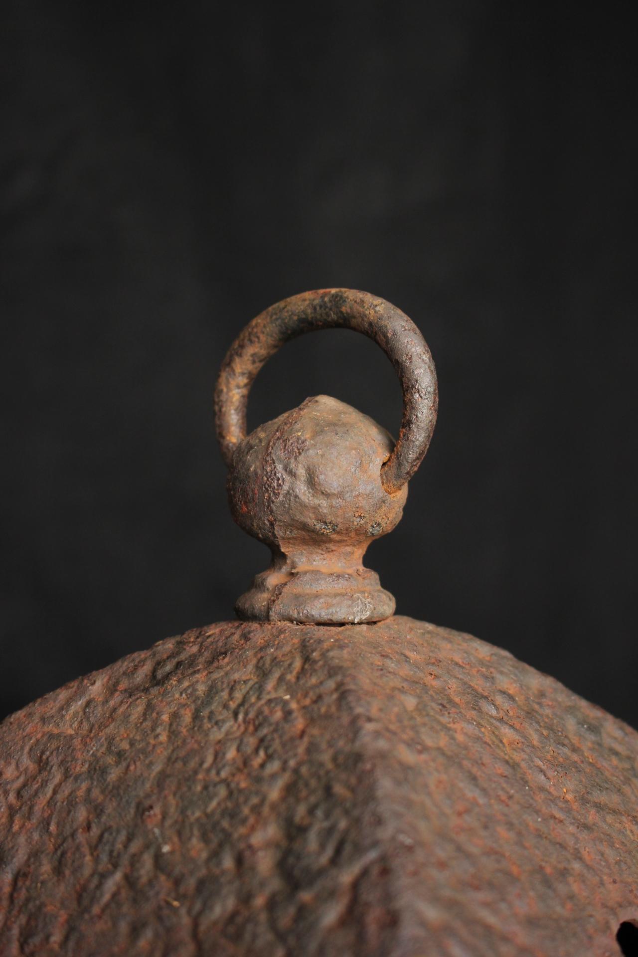Antigüedades japonesas Farol de hierro Hierro en venta