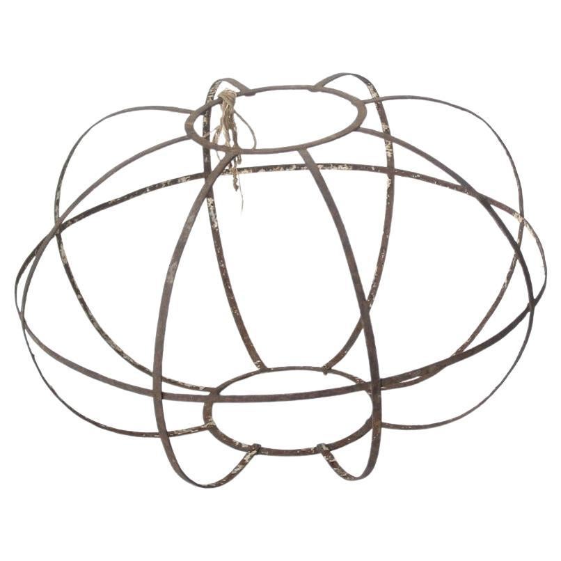 Japanese Antiques Iron lantern