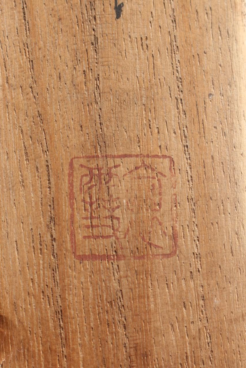Antichità giapponese Kokukokai Senzan dipinto in lacca 