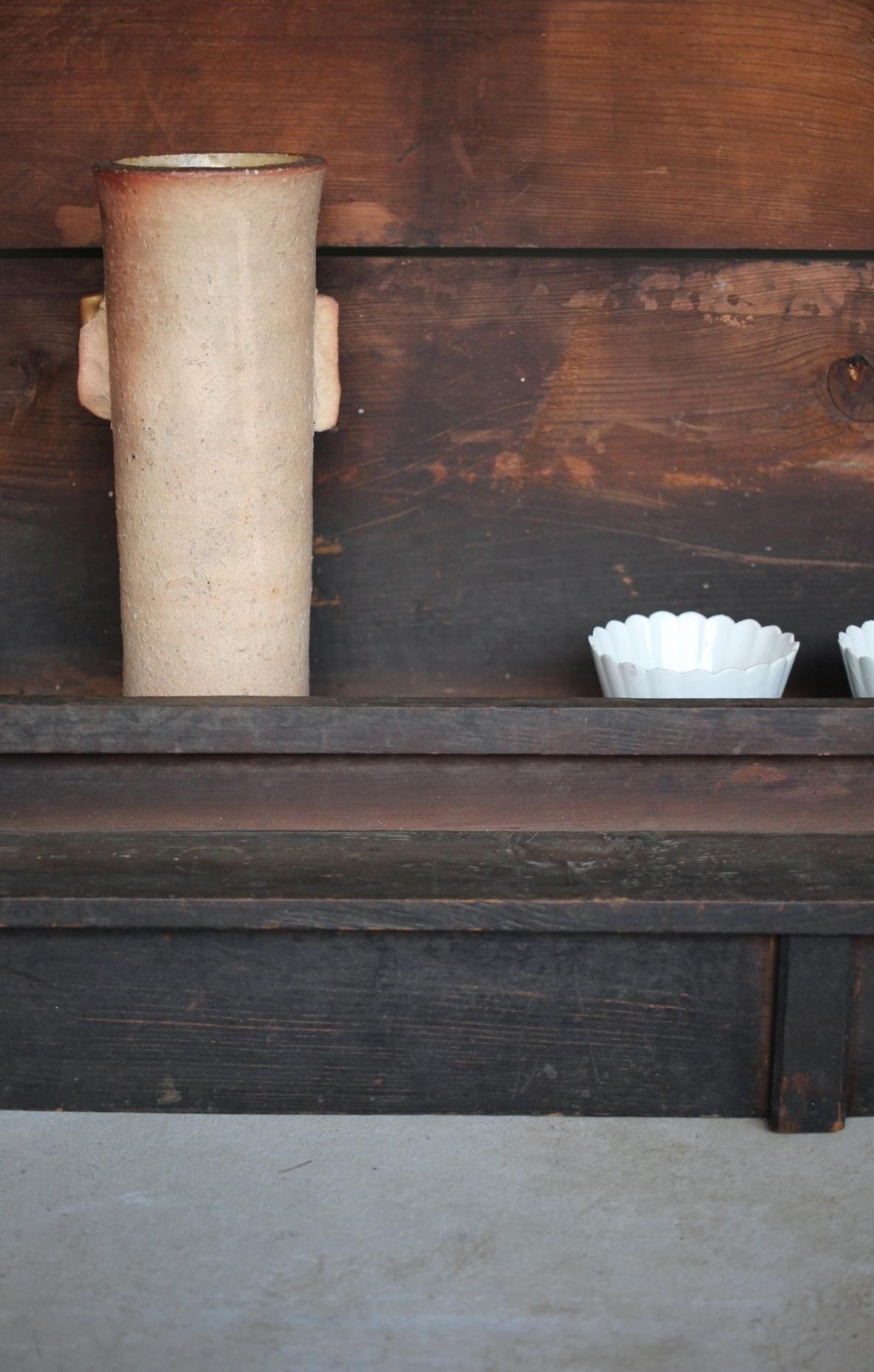 Woodwork Japanese Antiques Primitive Art wood Shrine for Buddhist statues For Sale