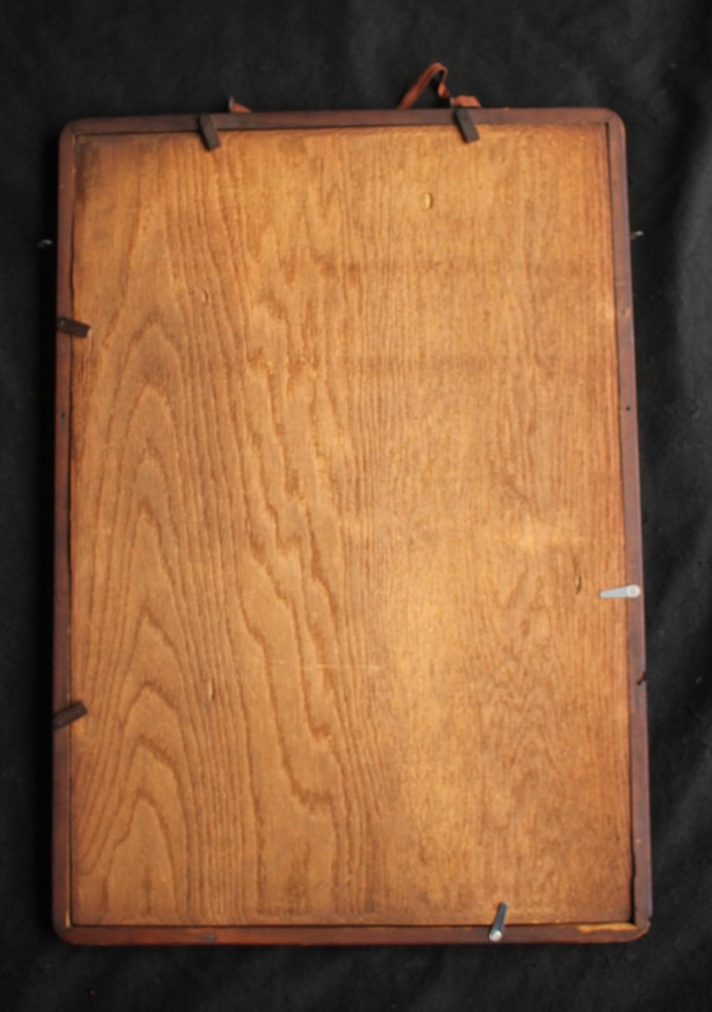 Japanese Antiques Shiro Kasamatsu. Large lantern of Asakusa Kannon-do. Woodblock For Sale 11