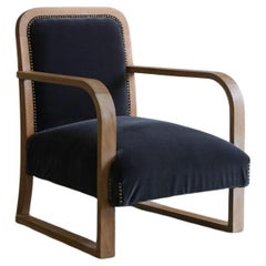 Japanese Used Sofa Armchair 1950s-1960s Primitive Japandi