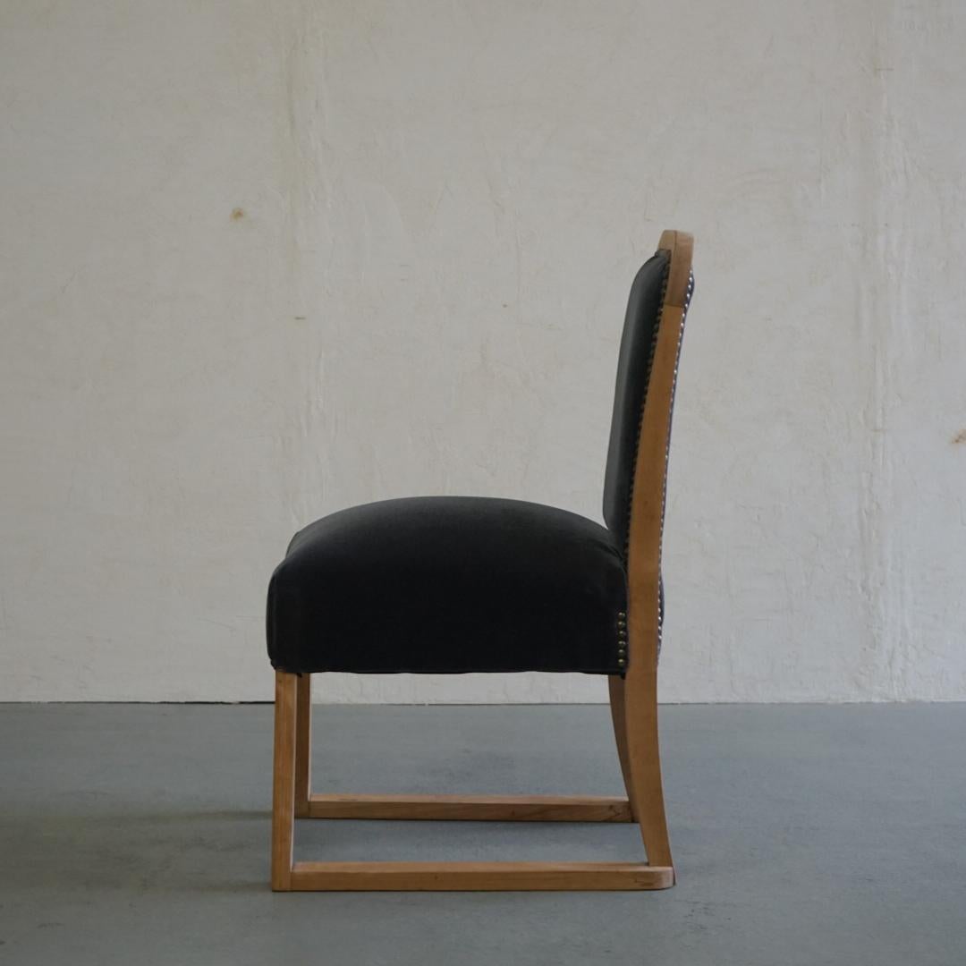 Japanese Antique Sofa Chair 1950s-1960s Primitive Japandi For Sale 4