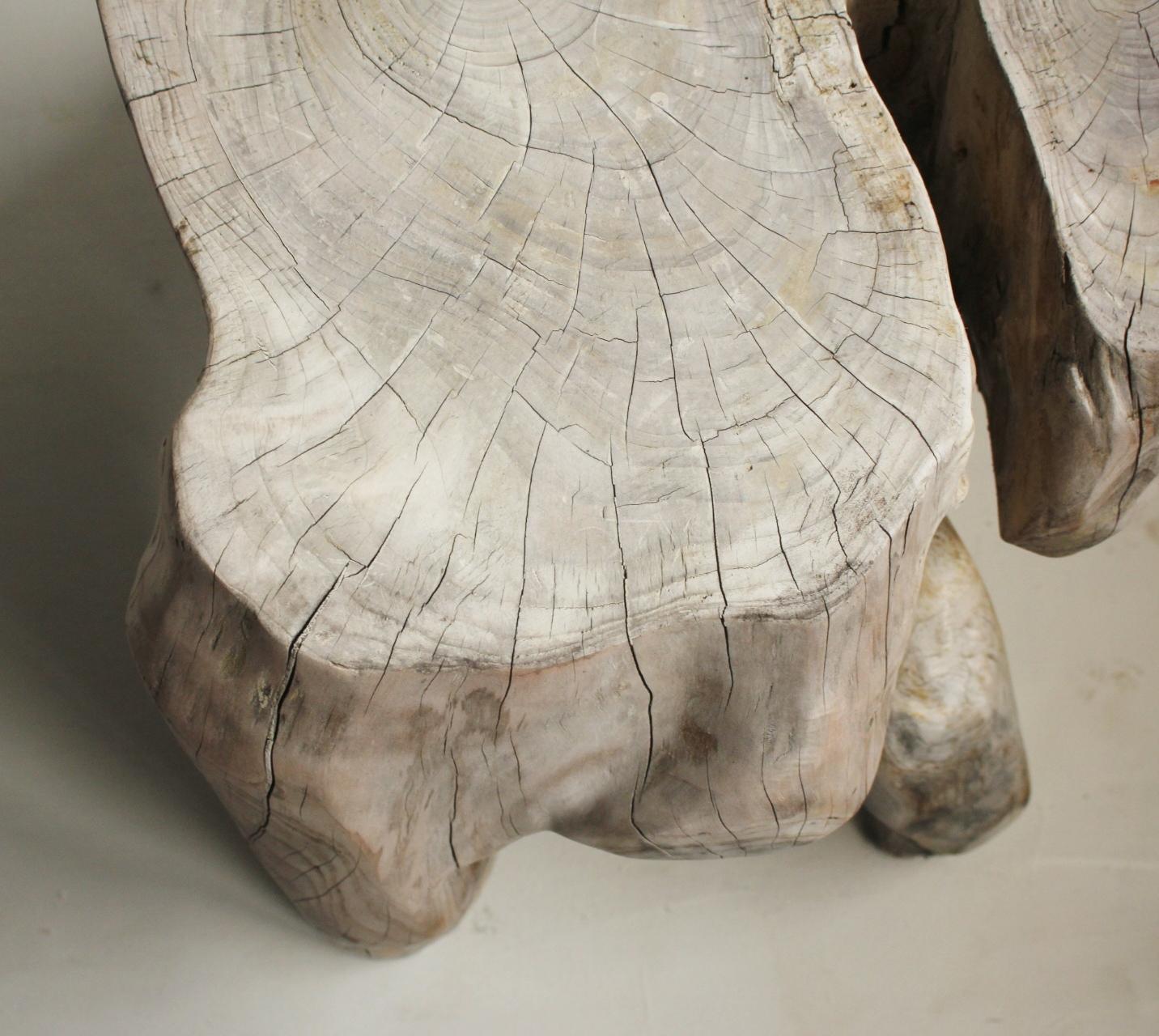 Japanese Antiques Tree Root Stand / Side Table Wabisabi Primitive Stool 10