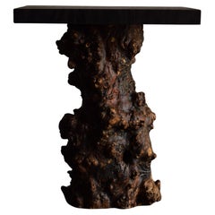 Japanischer antiker Holztisch /wabi-sabi Beistelltisch / primitiver Holztisch / stan