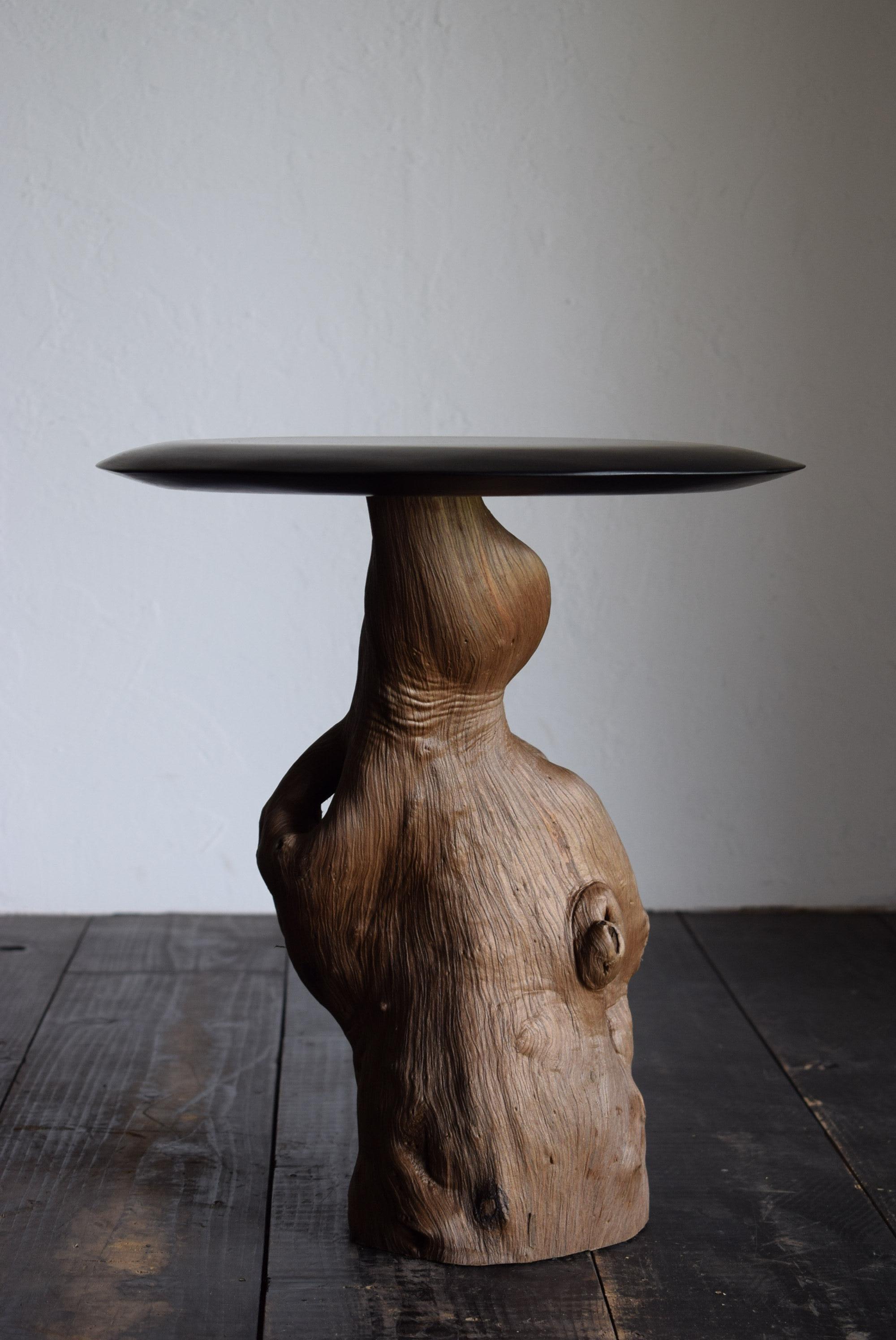Japanese antiques wood table /wabi-sabi table / primitive wood table / stand In condizioni buone in vendita a Sammu-shi, Chiba